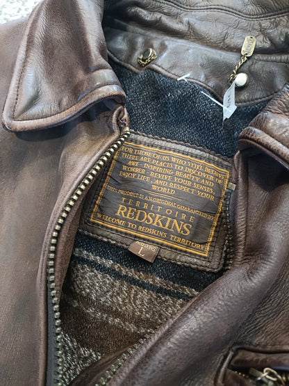 Veste cuir Redskins