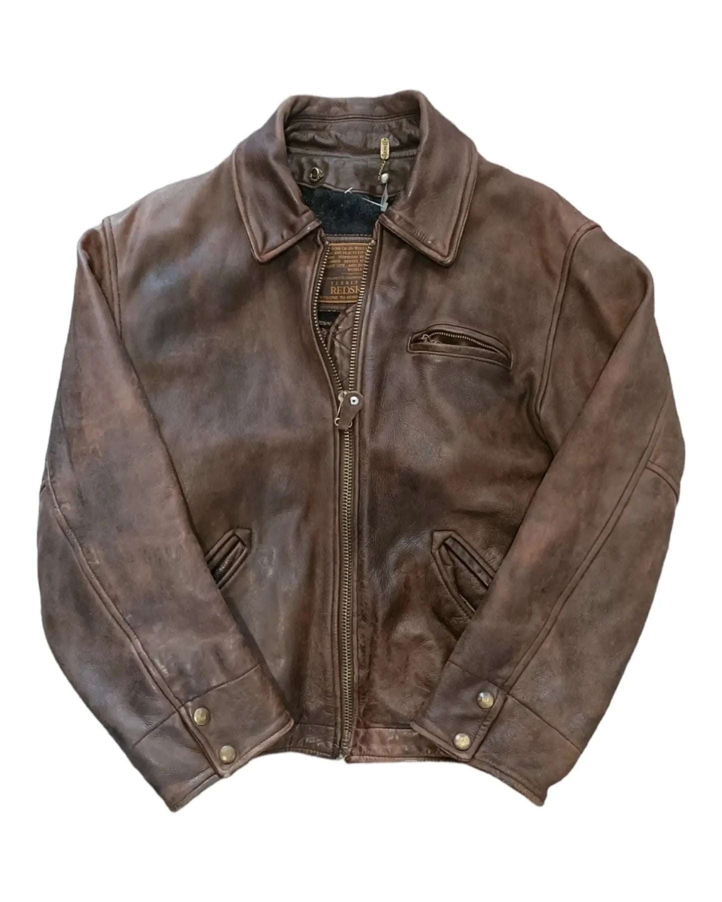 Veste cuir Redskins